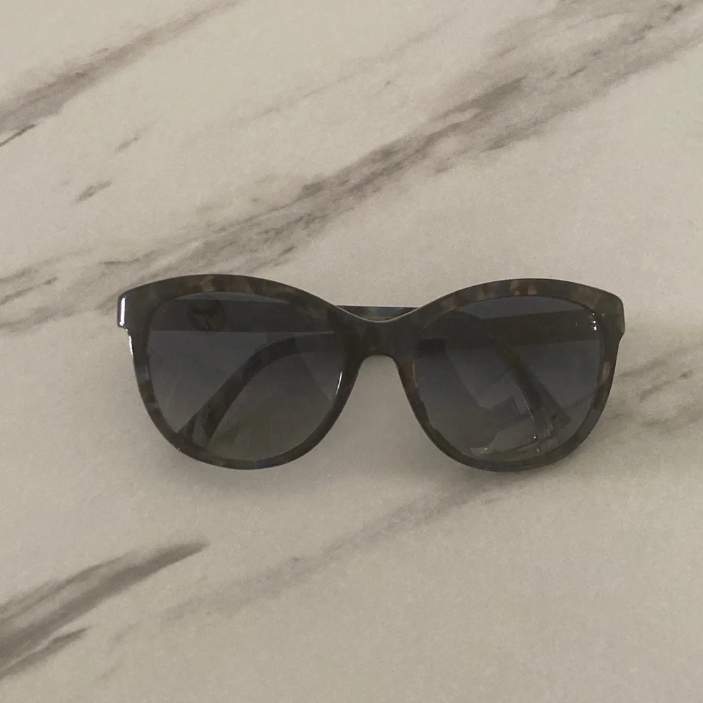 Emporio Armani Tortoiseshell Cat-Eye Sunglasses with Dark Gradient Lenses
